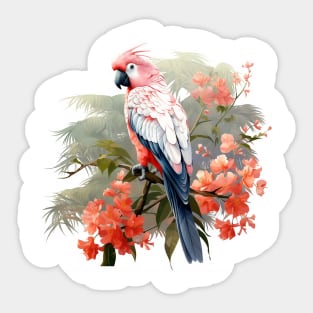 Rose Breasted Cockatoo Sticker